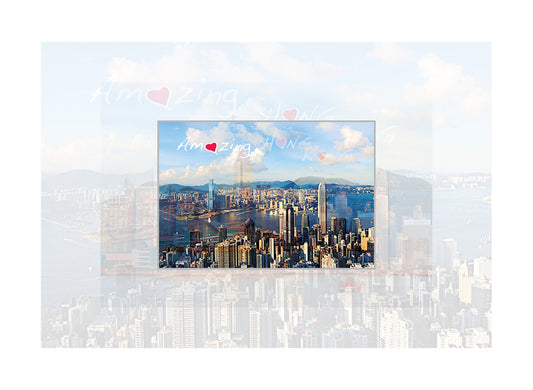 香港3D特色明信片|香港天際線 Amazing Hong Kong - Skyline