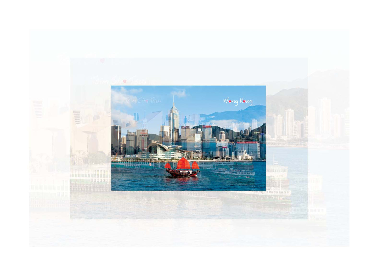 香港3D明信片｜尖沙咀 · 灣仔會展 Tsim Sha Tsui and HKCEC