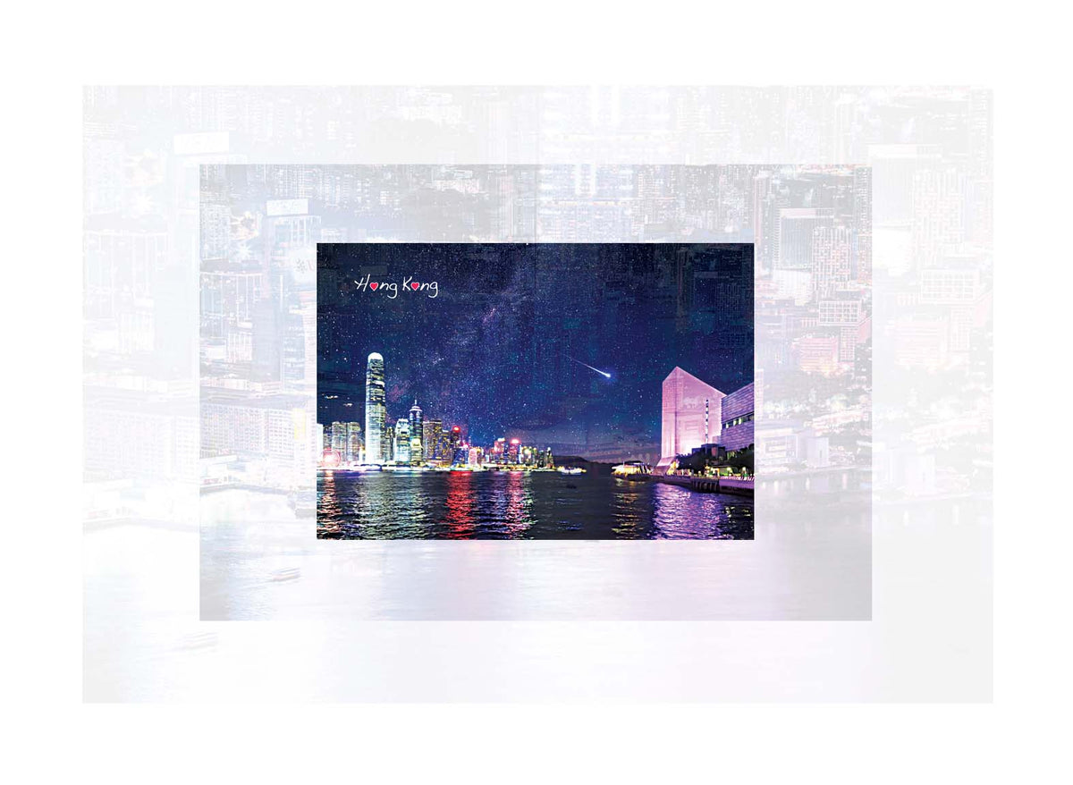 香港3D明信片｜維港流星 Meteor Shower in Victoria Harbour