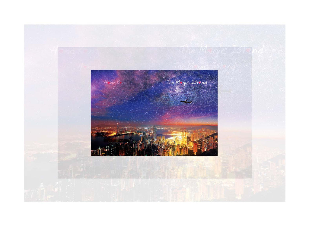 香港3D明信片｜璀璨夜空