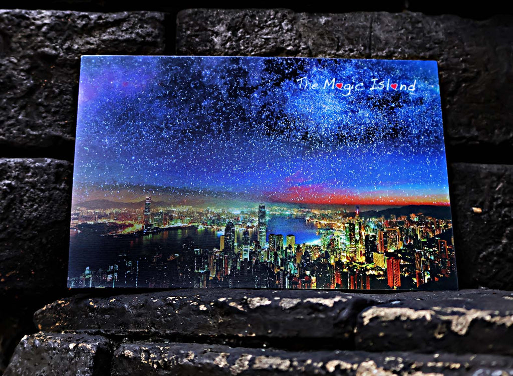 香港3D明信片｜璀璨夜空